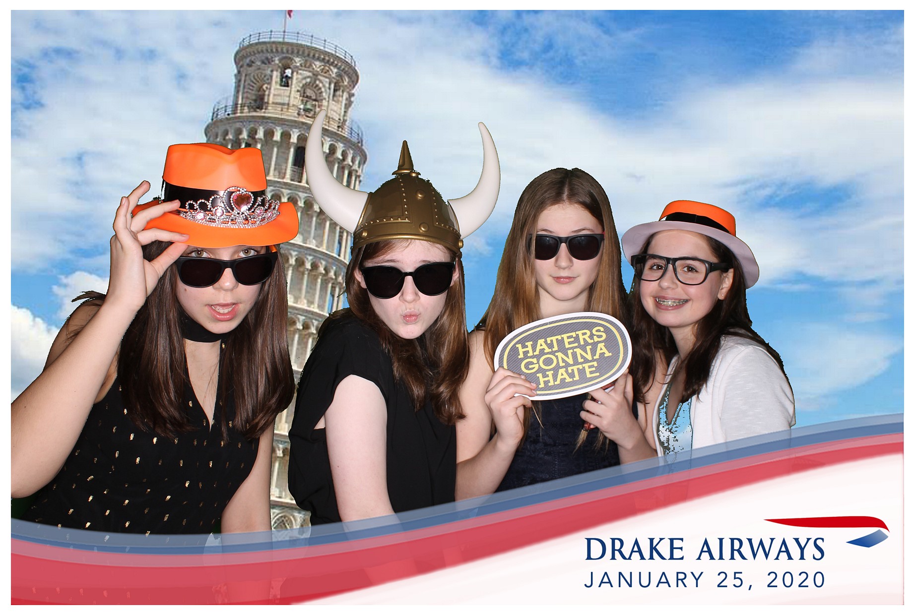Drake Airways | View more photos from the event at gallery.photoboothcincy.com/u/PhotoBoothCincy/Drake-Airways